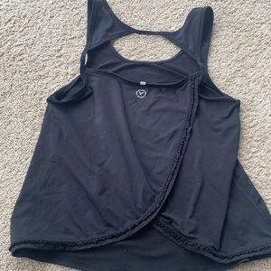 black American Eagle workout top